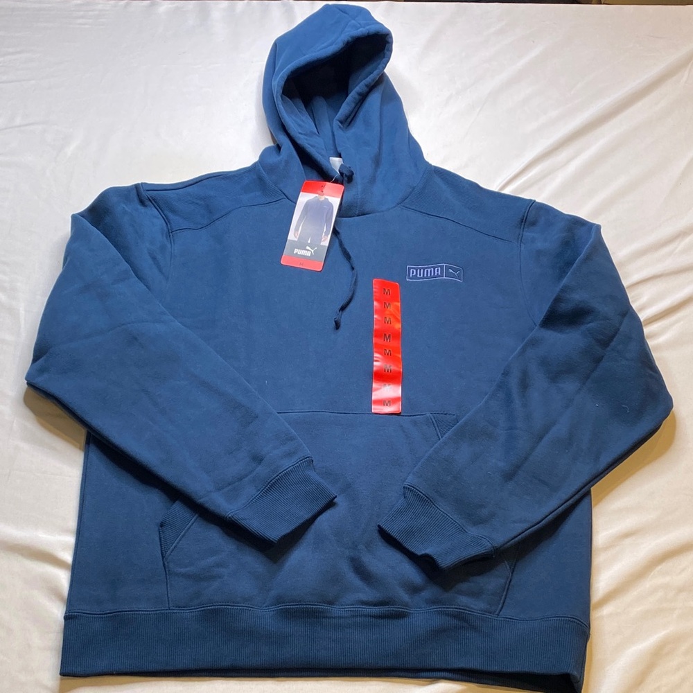 Puma‎ Blue Pullover Hoodie